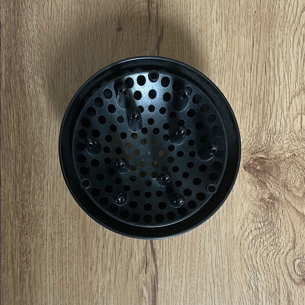 Black Hair Diffuser Attachment